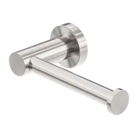 MECCA TOILET ROLL HOLDER BRUSHED NICKEL 