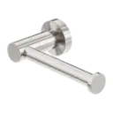MECCA TOILET ROLL HOLDER BRUSHED NICKEL 