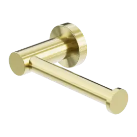 MECCA TOILET ROLL HOLDER BRUSHED GOLD 