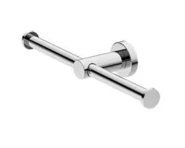 MECCA DOUBLE TOILET ROLL HOLDER CHROME 