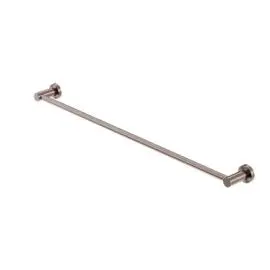MECCA SINGLE TOWEL RAIL 800MM BRUSHED BRONZE 
