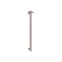 MECCA BRUSHED BRONZE 240V SINGLE VERTICAL HEATED TOWEL RAIL