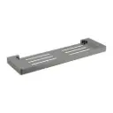 PEARL GUN METAL METAL SHOWER SHELF