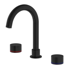 KARA MATTE BLACK BASIN SET