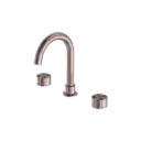 KARA BRUSHED BRONZE BASIN SET