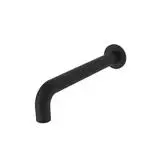 KARA WALL BASIN SET SPOUT ONLY 215MM MATTE BLACK 