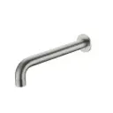 KARA WALL BASIN SET SPOUT ONLY 215MM BRUSHED NICKEL 