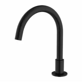 KARA HOB MOUNT MATTE BLACK BATH SPOUT ONLY G1/2 FEMALE INLET