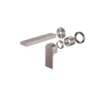 BIANCA WALL BASIN/BATH MIXER SEPARATE BACK PLATE 187MM TRIM KITS ONLY BRUSHED BRONZE 