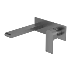 BIANCA WALL BASIN/BATH MIXER 230MM GUN METAL 