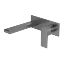 BIANCA WALL BASIN/BATH MIXER 230MM GUN METAL 