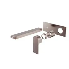BIANCA WALL BASIN/BATH MIXER 230MM TRIM KITS ONLY BRUSHED BRONZE 