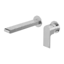 BIANCA WALL BASIN/BATH MIXER SEPARATE BACK PLATE 230MM CHROME 