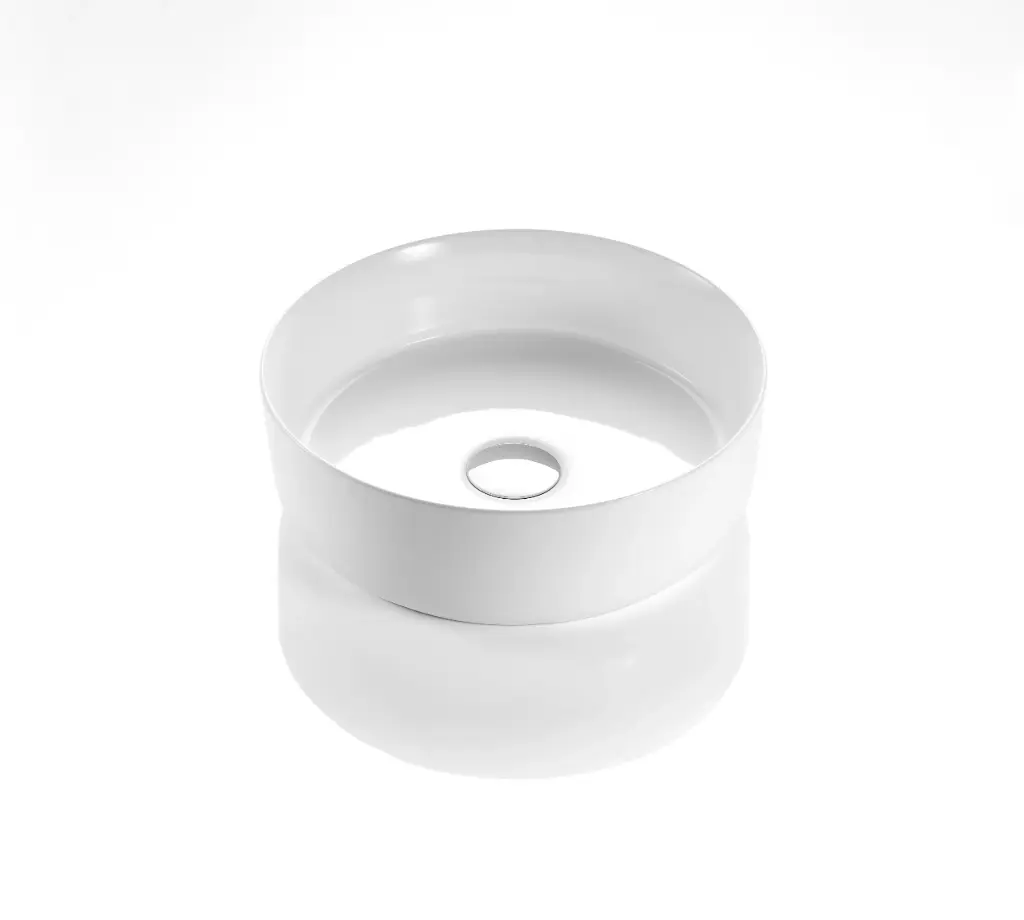 Luna Matte White Above Counter Basin 