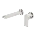 BIANCA WALL BASIN/BATH MIXER SEPARATE BACK PLATE 230MM BRUSHED NICKEL 