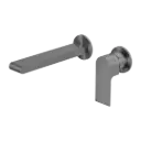 BIANCA WALL BASIN/BATH MIXER SEPARATE BACK PLATE 230MM GUN METAL 