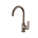 BIANCA BRUSHED BRONZE KITCHEN MIXER GOOSENECK SPOUT