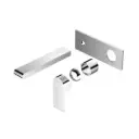 BIANCA CHROME WALL BASIN/BATH MIXER 187MM TRIM KITS ONLY