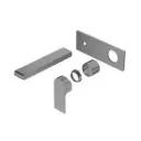 BIANCA GUN METAL WALL BASIN/BATH MIXER 187MM TRIM KITS ONLY