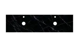 1500x395x18mm Slim Stone Top for Bellevue Ensuite for Double Bowl