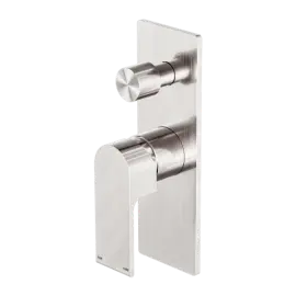 BIANCA SHOWER MIXER WITH DIVERTOR BRUSHED NICKEL 