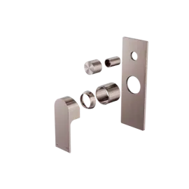 BIANCA SHOWER MIXER WITH DIVERTOR TRIM KITS ONLY BRUSHED BRONZE 