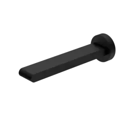 BIANCA FIXED BATH SPOUT ONLY 200MM MATTE BLACK 
