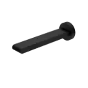 BIANCA FIXED BATH SPOUT ONLY 200MM MATTE BLACK 