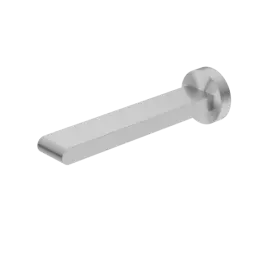 BIANCA FIXED BATH SPOUT ONLY 200MM GUN METAL  