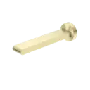 BIANCA FIXED BATH SPOUT ONLY 200MM BRUSHED GOLD 