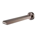 BIANCA FIXED BATH SPOUT ONLY 240MM BRUSHED BRONZE 