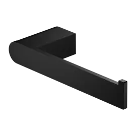 BIANCA MATTE BLACK TOILET ROLL HOLDER