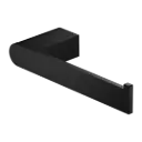 BIANCA MATTE BLACK TOILET ROLL HOLDER