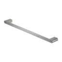 BIANCA BRUSHED NICKEL SINGLE TOWEL RAIL 600MM