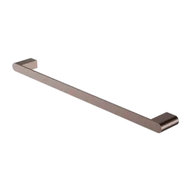 BIANCA BRUSHED BRONZE SINGLE TOWEL RAIL 600MM