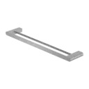 BIANCA GUN METAL DOUBLE TOWEL RAIL 800MM