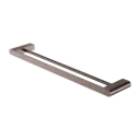 BIANCA BRUSHED BRONZE DOUBLE TOWEL RAIL 800MM
