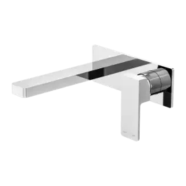 CELIA WALL BASIN/BATH MIXER CHROME 