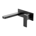 CELIA WALL BASIN/BATH MIXER MATTE BLACK 