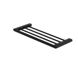 BIANCA MATTE BLACK TOWEL RACK