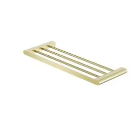 BIANCA BRUSHED GOLD TOWEL RACK