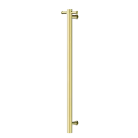 NON-HEATED BRUSHED GOLD VERTICAL TOWEL RAIL 900MM