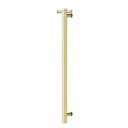 NON-HEATED BRUSHED GOLD VERTICAL TOWEL RAIL 900MM