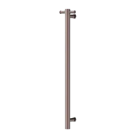 NON-HEATED BRUSHED BRONZE VERTICAL TOWEL RAIL 900MM