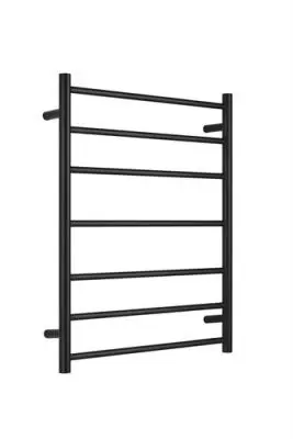 NON-HEATED MATTE BLACK TOWEL LADDER