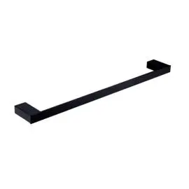 CELIA SINGLE TOWEL RAIL 800MM MATTE BLACK 