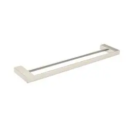 CELIA DOUBLE TOWEL RAIL 600MM BRUSHED NICKEL 
