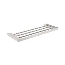 CELIA TOWEL RACK BRUSHED NICKEL 