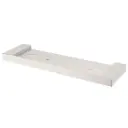 CELIA METAL SHELF BRUSHED NICKEL 