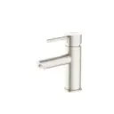 DOLCE BASIN MIXER STRAIGHT SPOUT BRUSHED NICKEL 